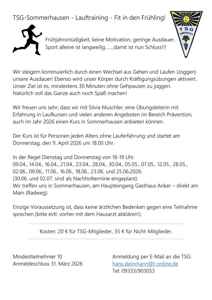 tl_files/TSG_Sommerhausen/Bilder/Ankuendigungen/Lauftraining_2026_Mitteilungsblatt.jpg tl_files/TSG_Sommerhausen/Bilder/Ankuendigungen/Lauftraining_2026_Mitteilungsblatt.jpg