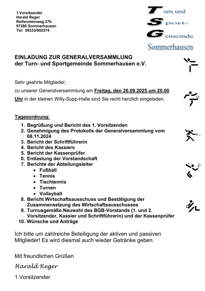 Mitgliederversammlung 2025